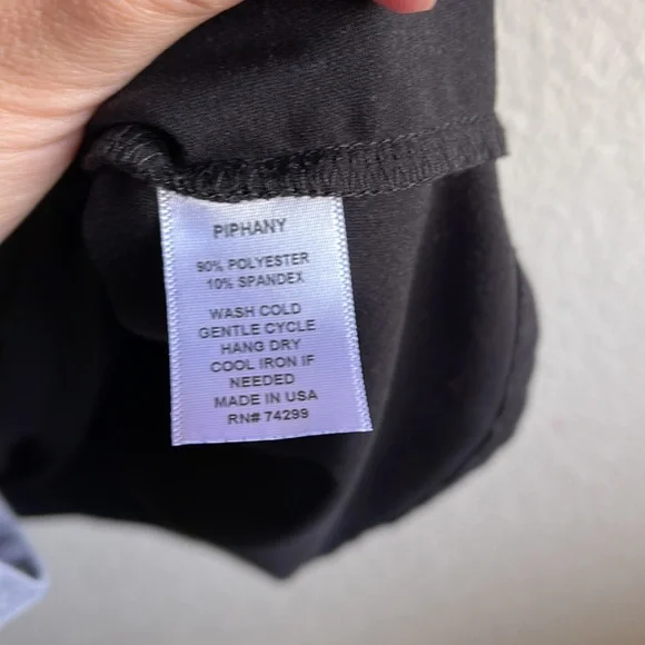 Piphany Black Hoodie Top - Picture 5 of 5